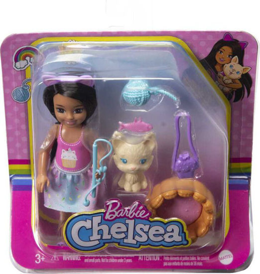 Image de Barbie- Chelsea- Poupée et chaton avec accessoires