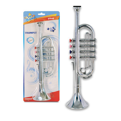 Trompette Enfants Musical Jouet ÉDucatif Instruments à Vent ABS ou Trompette  avec 4 Touches ColoréEs pour Enfants