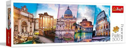 Image de Puzzles  500 Panorama Traveling to Italy 29505