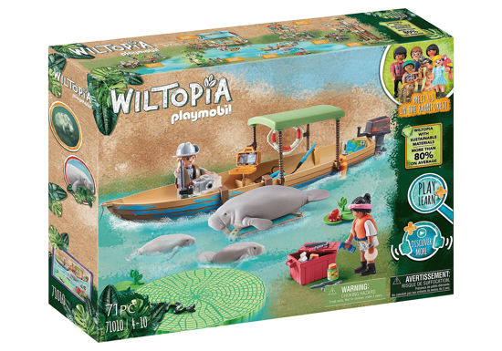 Image de Wiltopia - Pirogue et lamantins