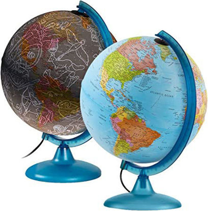 Image de GLOBE 25CM NUIT ET JOUR