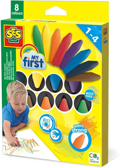 Image de My first - Mes premiers crayons gras
