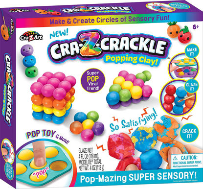 Image de Cra-Z-Crackle Clay Pop-Mazing Super Sensory