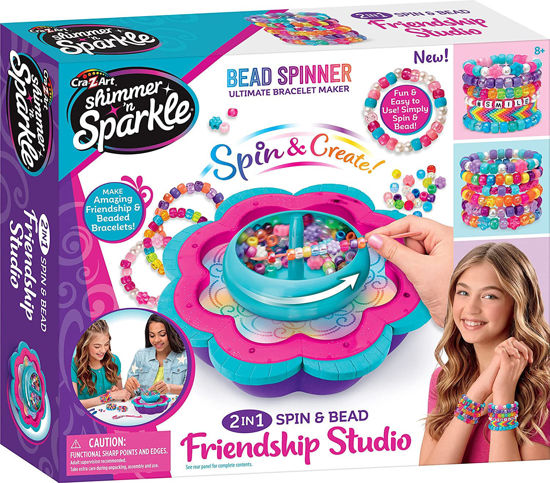 Image de Shimmer ‘n Sparkle 2in1 Spin & Bead Friendship Studio