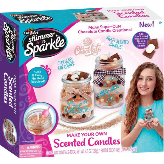 Image de Shimmer 'n Sparkle - Fabrique tes bougies parfumées - Chocolat