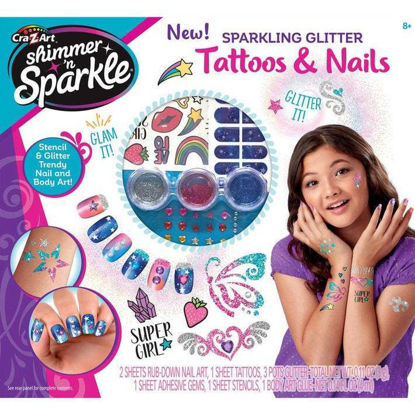 Image de Shimmer 'n Sparkle -  Sparkling Glitter Tattoos & Nails