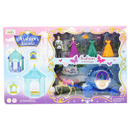 Image de FASHION CARRIAGE & CASTLE SET