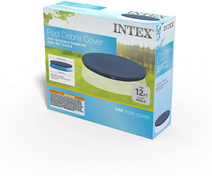 Image de INTEX Bâche de recouvrement pour easy-set Pool 3,66 m, bleu, 28022