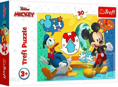 Image de Trefl Puzzle 30pcs. Mickey Mouse et la maison heureuse de Mickey 18289