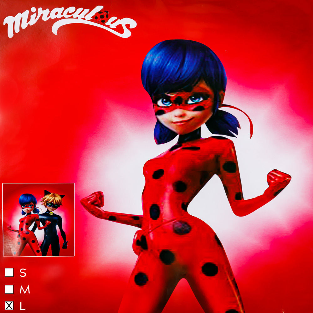 Déguisement Ladybug Taille L MIRACULOUS : le déguisement à Prix