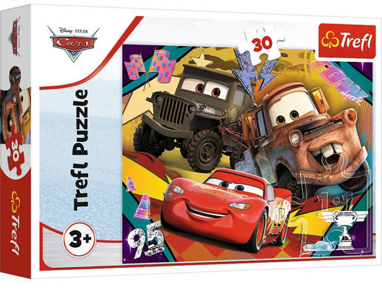 Image de Puzzles 30 Speeding cars 18293