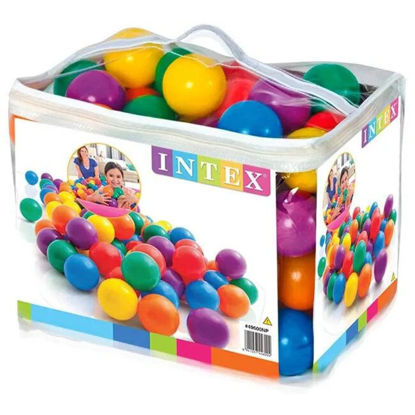 Image de Sac de 100 balles multicolores Ø 8 cm