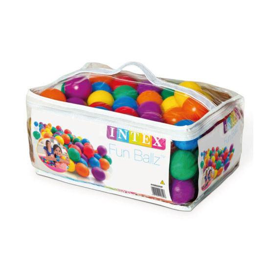 Image de Sac de 100 balles multicolores Ø 6,5 cm