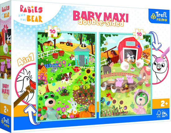 Image de Puzzles Baby MAXI 2x10  Babies 43000