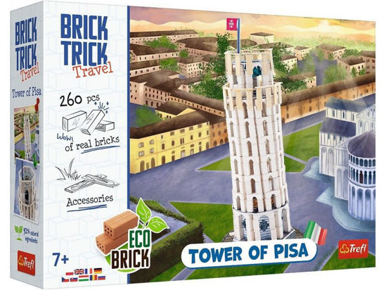 Image de Brick Trick L Travel  Tower of Pisa ECO EN 61610