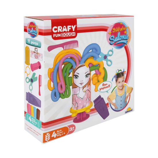 Image de CRAFY DOUGH SET STAR HAIR SALON 11PCS