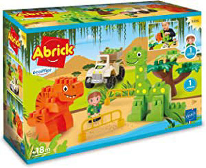 Coffre Jungle 200 pièces - Abrick - ECOIFFIER - vert, Jouet