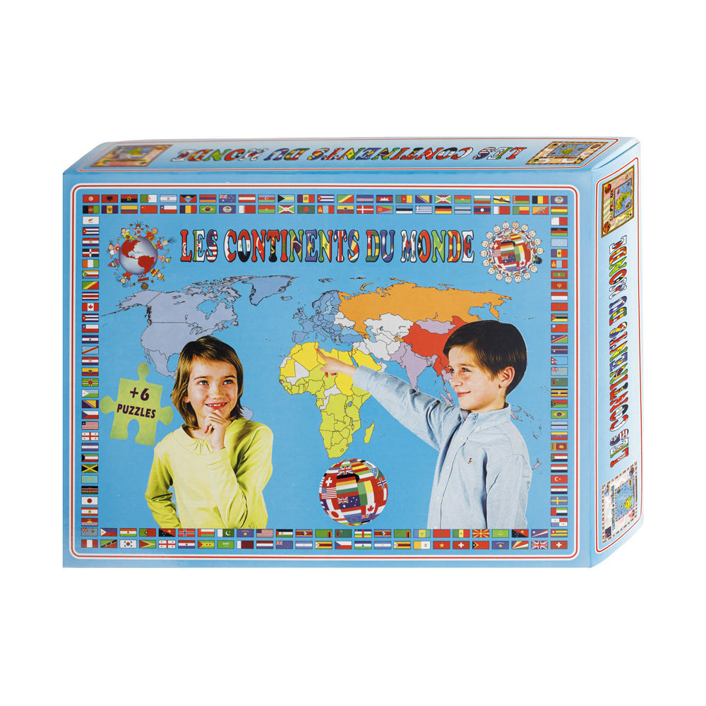 Puzzle 1000 pièces : Les drapeaux du monde - Jeux et jouets