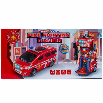 Image de FIRE FIGHTING COOL TRANSFORMING VEHICLES PIONEER (RED)