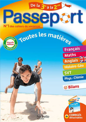 Image de PASSEPORT TOUTES MATIERS 3E A 2NDE