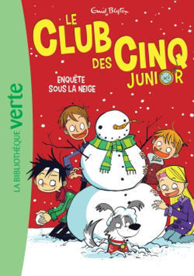 Image de LE CLUB DES CINQ JUNIOR 08 - ENQUETE SOUS LA NEIGE