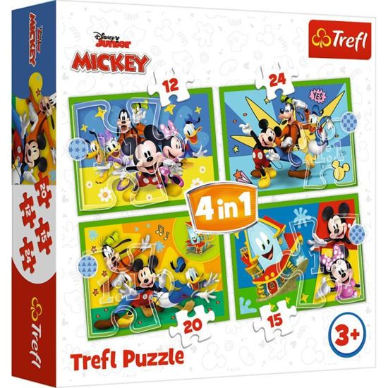 Image de Puzzle  4w1  Disney Mickey Mouse  3