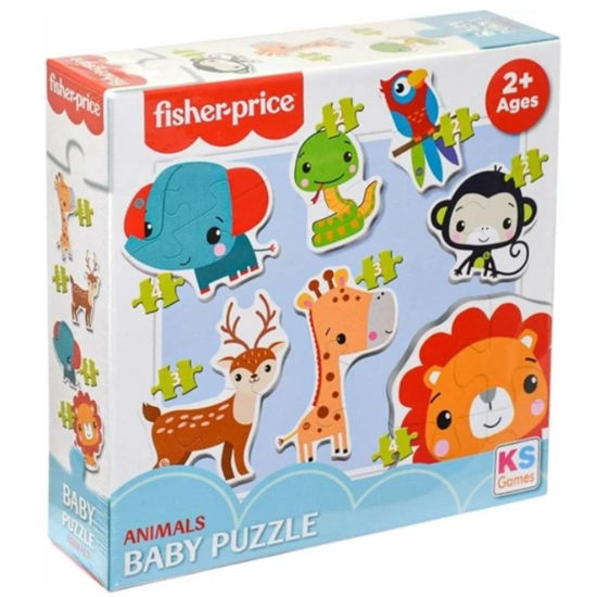 Image de PUZZLE BEBE 4EN1 ANIMALS FISHER