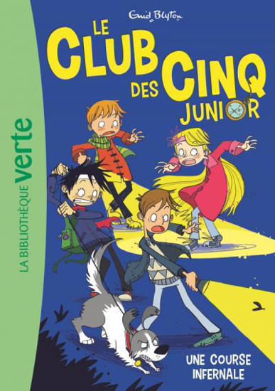 Image de LE CLUB DES CINQ JUNIOR 04 - UNE COURSE INFERNALE