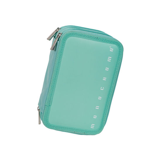 Image de TROUSSE 3 ZIP MONOCROMO PASTEL VERT