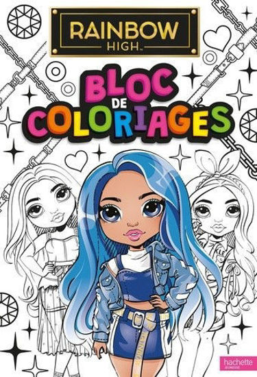 Image de RAINBOW HIGH - MON BLOC DE COLORIAGES