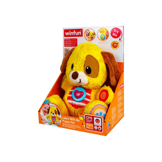 Image de Chiot doux avec des activités d'apprentissage no:000669