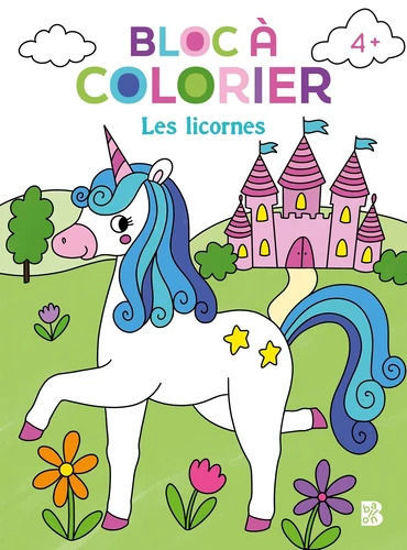 Image de BLOC A COLORIER LES LICORNES