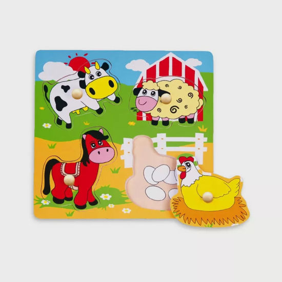 Image de FLAT PUZZLE LA FERME
