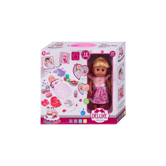 Image de Coffret poupée 14" musical avec accessoire no:WZB8802