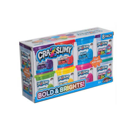 Image de Cra-Z-Slimy Bold & Brights! 8 Pack