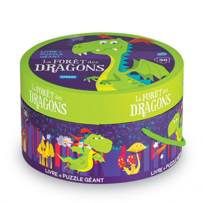 Image de PUZZLE ROND - LA FORET DES DRAGONS