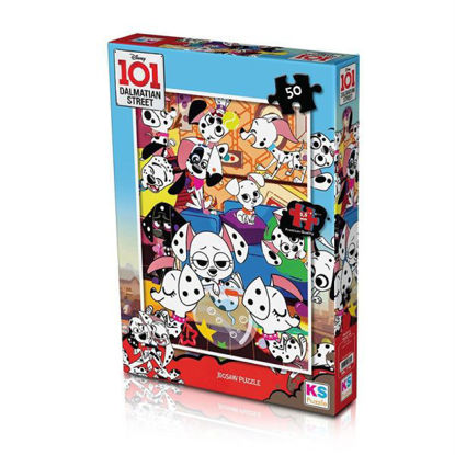 Image de Puzzle 50pcs 101 dalmatiens