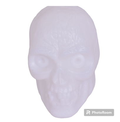 Image de Tête de mort lumineuse.