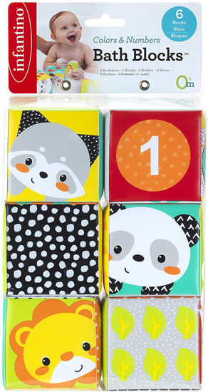 Image de Blocs de bain Colors & Numbers 3 pcs no:305167