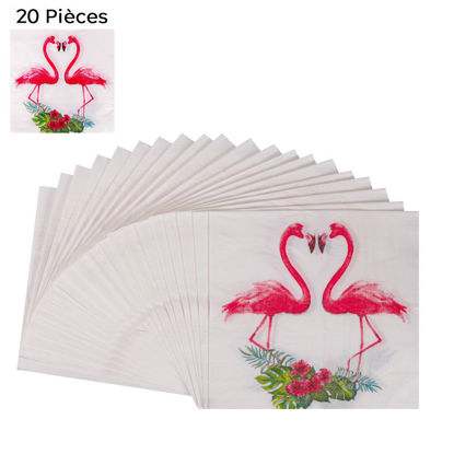 Image de Papier serviette Flament ROSE