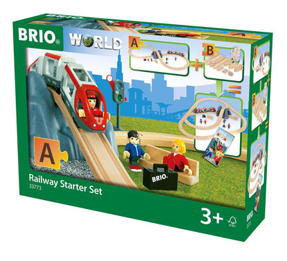 BRIO® WORLD Circuit de train de base transport de roches bois