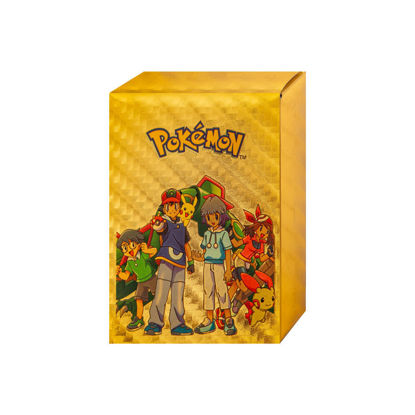Image de CARTE POKEMON DOREE 55 PCS