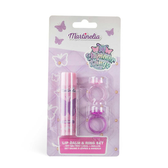 Image de MARTINELIA SHIMMER WINGS LIP BALM AND RING SET