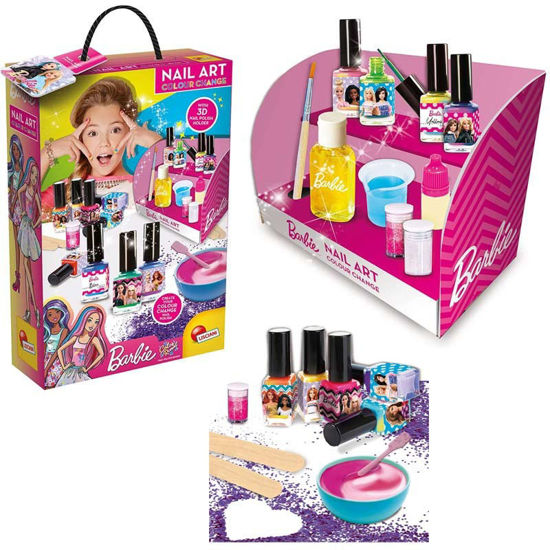 Image de BARBIE NAIL ART CHANEMENT DE COULEU