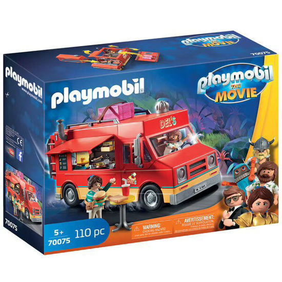 Image de PLAYMOBIL THE MOVIE FOOD TRUCK DE DEL