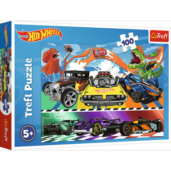 Image de Puzzles 100 Speeding cars 16466