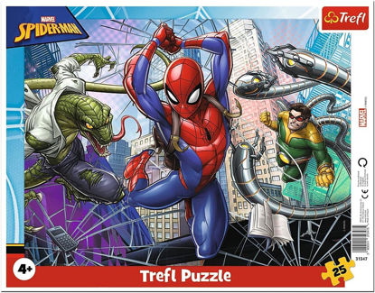 Image de Puzzles 25 Frame Brave Spiderman 31347