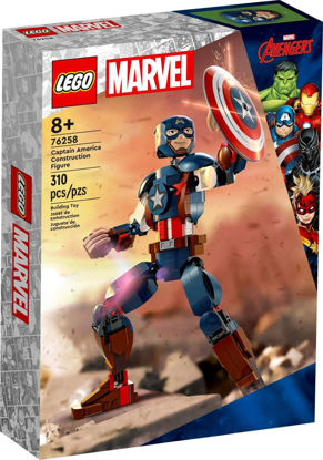 Image de La figurine de Captain America 76258