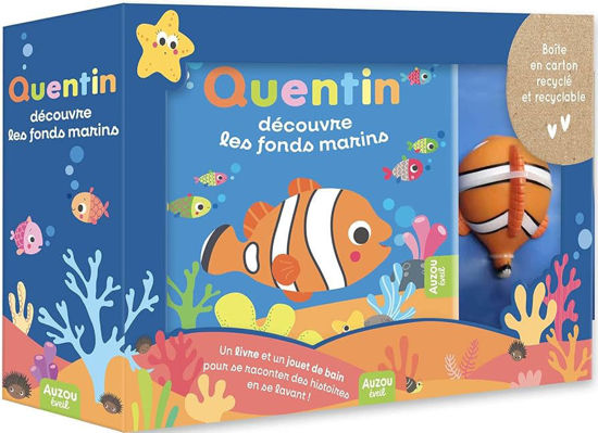 Image de COFFRET DE BAIN QUENTIN DECOUVRE LES FONDS MARINS