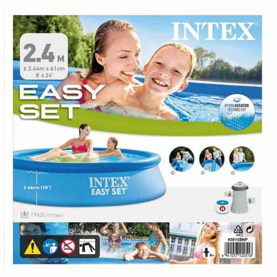 Image de PISCINE AVEC POMPE 2.44 28108NP